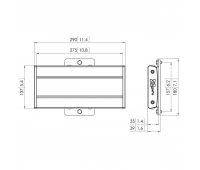 Крепежная планка шириной 290 мм для направляющих модульной крепежной системы Connect-it Vogels PFB 3402