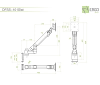 ErgoFount DFSS-101Slat