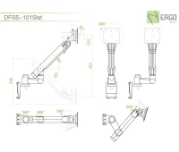 ErgoFount DFSS-101Slat