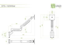 ErgoFount DFS-102WSlat