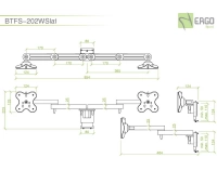 ErgoFount BTFS-202WSlat