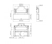 Моторизованное настенное крепление для дисплея Vogels PFWE 7150