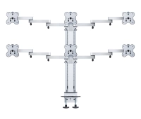 Настольное крепление для 6 мониторов ErgoFount BTFS-603C