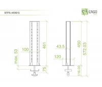 ErgoFount BTFS-450B/G