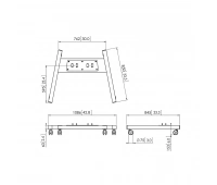 Vogels PFT 8530 Silver