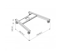 Vogels PFT 8520 Silver