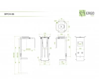 Подставка для системного блока ErgoFount BPCH-06