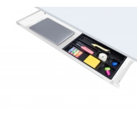 Выдвижной ящик-органайзер для канцелярских принадлежностей и ноутбука под стол ErgoFount PTS8725W