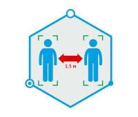 Программное обеспечение для IP систем видеонаблюдения DSSL TRASSIR Social Distance Detector