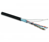 Hyperline FUTP4-C5E-P26-IN-LSZH-BK-100