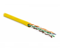 Hyperline UUTP4-C5E-P24-IN-LSZH-YL-100