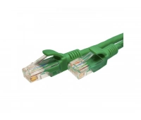 Патч-корд медный SUPRLAN U/UTP Cat.5e LSZH, зеленый, 2м (10-0158)