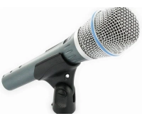 Конденсаторный суперкардиоидный вокальный микрофон Shure BETA 87A