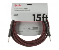 Инструментальный кабель Fender 15` INST CABLE RED TWD