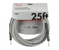 Fender 25` INST CABLE WHT TWD