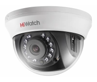 Бюджетная видеокамера мультиформатная купольная HiWatch DS-T201(B) (3.6мм)