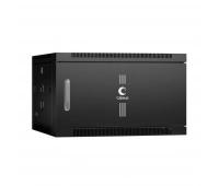 Шкаф настенный 19", 6U CABEUS SH-05F-6U60/60m-BK (8588c)