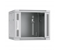 Шкаф настенный 19", 9U CABEUS SH-05F-9U60/60 (7064c)