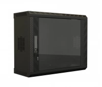 Шкаф настенный 19", 15U Hyperline TWS-1525-GP-RAL9004