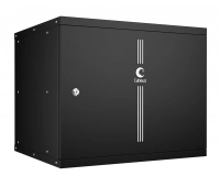 Шкаф настенный 19", 9U CABEUS WSC-05D-9U55/45m-BK (10178c)