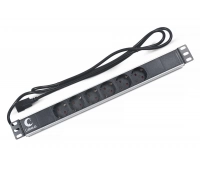Блок розеток 19" шкафов CABEUS PDU-6P-2IEC (7289c)
