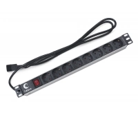 Блок розеток 19 шкафов CABEUS PDU-8P-2IEC (7070c)