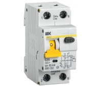 Автоматический выключатель дифференциального тока IEK АВДТ 32 C25 (MAD22-5-025-C-30)