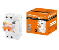 Автоматический выключатель дифференциального тока ОМА АД12 2Р 16А 30мА (SQ0204-0106)