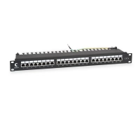 Патч-панель 19" CABEUS PL-24-Cat.6-SH-Dual (7234c)