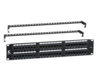 Патч-панель CABEUS PL-48-Cat.6-Dual (7447c)