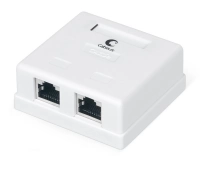 Розетка RJ-45 CABEUS WS-8P8C-Cat.5e-SH-2 (7486c)