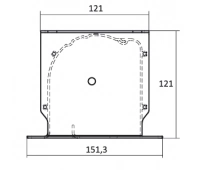 Экран с электроприводом встраиваемый Kauber InCeiling Tensioned BT Cinema INTBT.169.260.PCS.CIN2