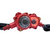 Оповещатель охранно-пожарный световой стробоскопический Спецприбор ЗОВ-СТ-О 2КВ, двухвводный (проходной)