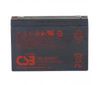 Аккумулятор герметичный свинцово-кислотный CSB HRL 634W FR