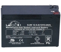 Аккумулятор герметичный свинцово-кислотный LEOCH DJW 12-5,0