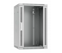 Шкаф настенный 19", 18U CABEUS SH-05F-18U60/60-R (10740c)