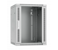 Шкаф настенный 19", 15U CABEUS SH-05F-15U60/45-R (10764c)