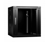 Шкаф настенный 19", 12U CABEUS SH-05F-12U60/60-R-BK (10743c)
