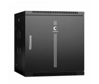 Шкаф настенный 19", 12U CABEUS SH-05F-12U60/60m-R-BK (10744c)