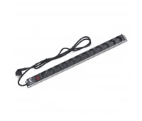 Блок розеток 19" CABEUS PDU-12P-2EU (7295c)