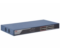 Коммутатор с POE Hikvision DS-3E1318P-EI