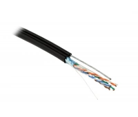 Hyperline FUTP4-C5E-S24-2SW-OUT-PE-BK-500
