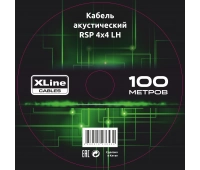 Кабель спикерный XLine Cables  RSP 4х4 LH