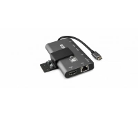 Переходник с USB тип C (вилка) на HDMI (розетка), DisplayPort (розетка) Kramer KDOCK-3