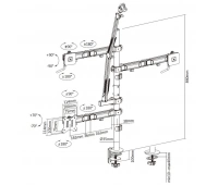 Кронштейн  настольный для студии Digis DSM-DC41