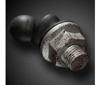 Наушники проводные Quarkie IN EAR - RUSTY BOLT SILVER