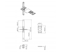 Сцепка для соединения штанг Vogels PFA 9156