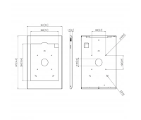 Антивандальный кожух TabLock для планшета iPad Pro 12.9 (2020, 2021) Vogels PTS 1241