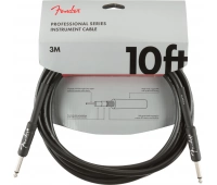 Инструментальный кабель Fender 10' INST CABLE BLK