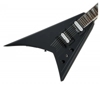 JACKSON JS32T RR, AH FB, S-THRU, SATIN BLACK